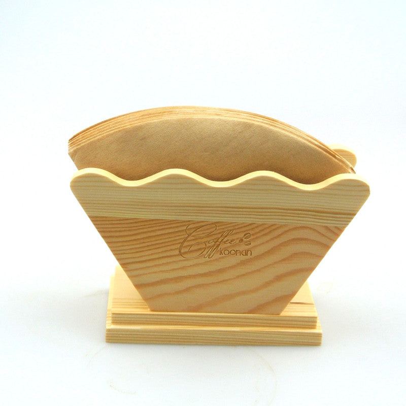 Free Shipping High Quality Wood Rack  for Hario V60 Coffee Filter Food Grade Wood