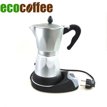 Load image into Gallery viewer, 1PC Free Shipping 3-6 Cups Counted Espresso Coffee Maker Electrical Moka Pot
