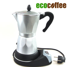 Load image into Gallery viewer, 1PC Free Shipping 3-6 Cups Counted Espresso Coffee Maker Electrical Moka Pot
