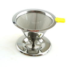 Load image into Gallery viewer, 1PC Free Shipping Stainless Steel  Dripper Reusable Coffee Filter with Cup Stand
