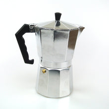 Load image into Gallery viewer, Free Shipping High Quality Espresso Aluminum moka pot  Espresso Coffee Makers  3 Cups 6Cups 9 Cups 12Cups
