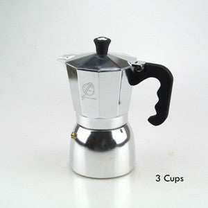 1PC Free Shipping Espresso Coffee Moka Pot Aluminum Mocha Pot 3 Cups/6 Cups