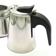 Load image into Gallery viewer, Free Shipping Stainless Steel Moka Espresso Latte Percolator Stove Top Coffee Maker Pot
