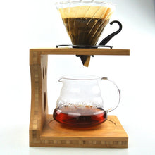 Load image into Gallery viewer, 1 Set Free Shipping Bamboo Coffee Dripper Rack Coffee Makers Sets
