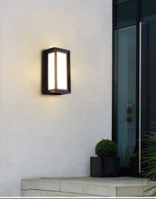 Load image into Gallery viewer, Modern Outdoor Wall Light Waterproof IP65 Motion Sensor LED Lighting 18W 30W Porch Lights Balcony Garden Outdoor Street Lighting
