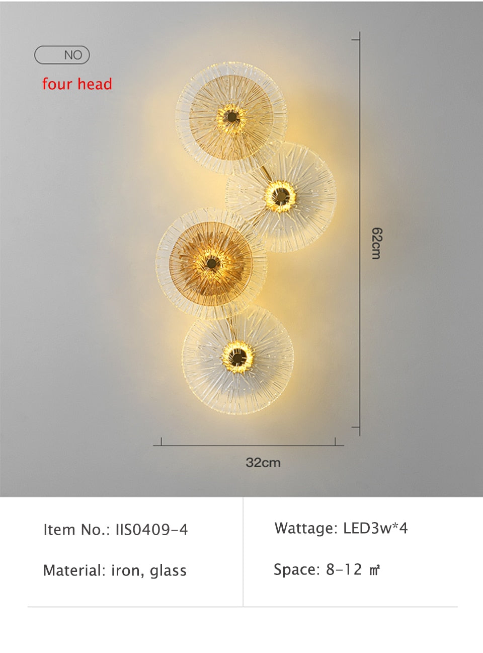 Postmodern Light Luxury Wall Lamp Decor for Living Room Background Wall Bedside Personalized Glass Aisle Wall Lighting 110-240v