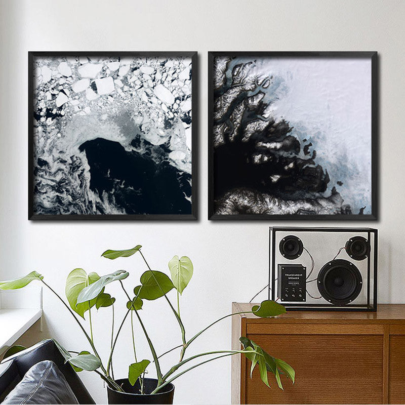 Posters And Prints Wall Art Canvas Painting The Color Of Sea Wall Pictures For Living Room Nordic Decoration No Poster Frame