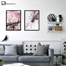 Load image into Gallery viewer, Modern Abatract Art Minimalist Canvas Poster Painting Watercolor Realist Art Wall Picture Print Home Living Room Decoration 308
