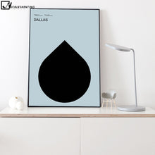 Load image into Gallery viewer, NICOLESHENTING TV Minimalist Art Canvas Poster Painting Geometry Abstract Wall Picture Print Modern Home Bedroom Decoration
