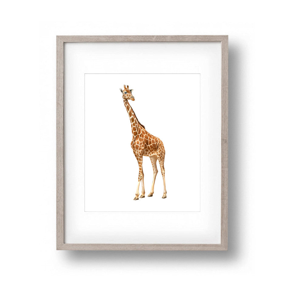 Wild Giraffe Canvas Art Print Painting Poster,  Wall Pictures for Home Decoration, Home Decor FA395-3