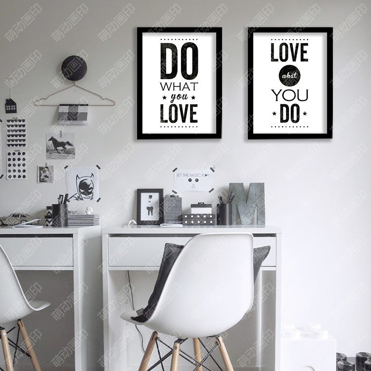 Life Quote Canvas Hanging Frameless Print Poster Inspiration Letter Picture Painting Art Sticker kids room decorative