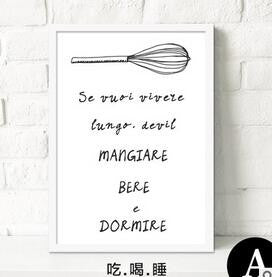 Choose Your Weapon Kitchen Digital Print Poster Cuadros Art Canvas Painting Wall Picture Kitchen Restaurant Home Decor