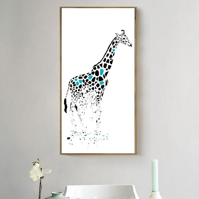 NEW Cartoon Animals Giraffe Nordic Poster Canvas Wall Art Canvas Print Oil Paintings Pop Wall Pictures Home Decoration No Frame