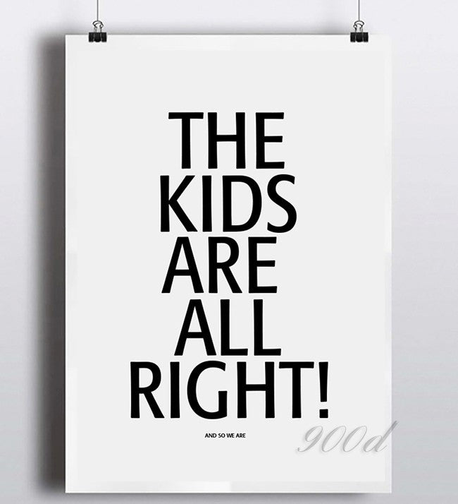 Nursery Quote Canvas Art Print painting Poster, Wall Pictures for Home Decoration, Wall decor FA332