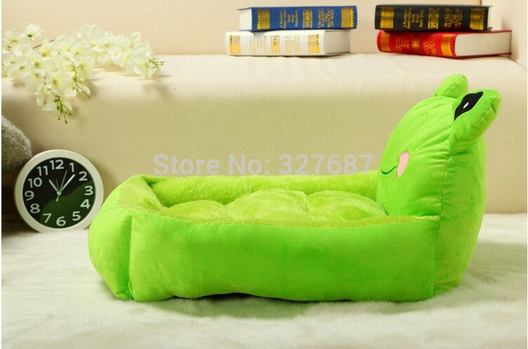 1pcs/lot  New Animal Dog Bed House Candy 6 Colors Heavy Cotton Padded Winter Bed for Dog Cat Kennel House Pet Product
