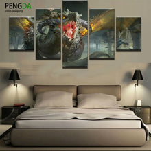 Load image into Gallery viewer, Wall Pictures For Living Room Cuadros Nordic Decor 5 Pieces Movie Character New Wall Art Canvas Painting Cuadros Picture Poster
