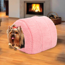 Load image into Gallery viewer, 5 Colors Cotton Dog Cat Bed Kitten Cave Warm House Soft Home Pet Bed Cute Nest For Puppy Indoor Outdoor
