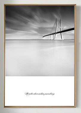 Modern Wall Art Oil Painting Black and White Decoration Painting Wall Pictures For Living Room Canvas Painting Poster And Prints