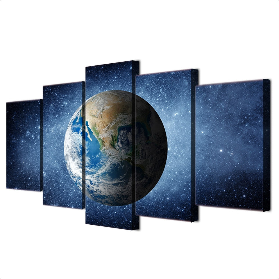 HD Printed 5 Piece Canvas Art Painting