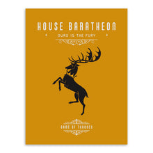 Load image into Gallery viewer, Game Of Thrones A3 Movie TV Poster Vintage Wall Art Canvas Prints Living Room Deer Pictures Painting Modern Home Decor No Frames
