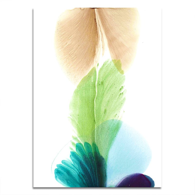 Nordic Watercolor Abstract Bloom Floral Plant, Canvas Print Painting Poster Art, Wall Pictures For Living Room, Home Decor Art