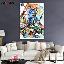 Load image into Gallery viewer, Kandinsky Classic Geometric Abstract Art Canvas Art Print Painting Poster, 78x118cm Wall Pictures For Living Room, Home Decor
