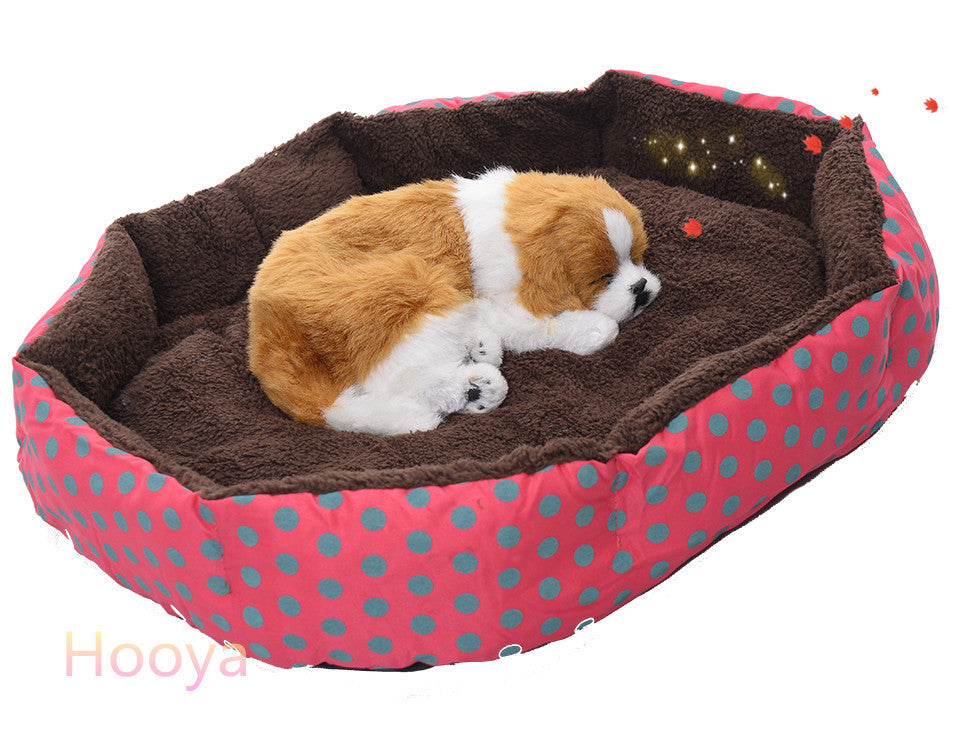 Promotion ! Pet Products Cotton Pet Dog Bed for Cats Dogs Small Animals Bed House Pet Beds Cushion High Quality Cheap D0091