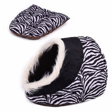 Load image into Gallery viewer, Removable Warm Pet Bed Lamb Cotton Dog Bed Pet Cat House Lovely Soft Cat Bed Cave Pet Products
