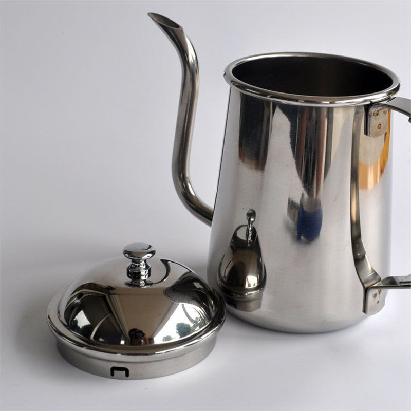 700ML highquality stainless steel fine mouth pot / Creative kettle coffee percolator and tea pot kitchen tools