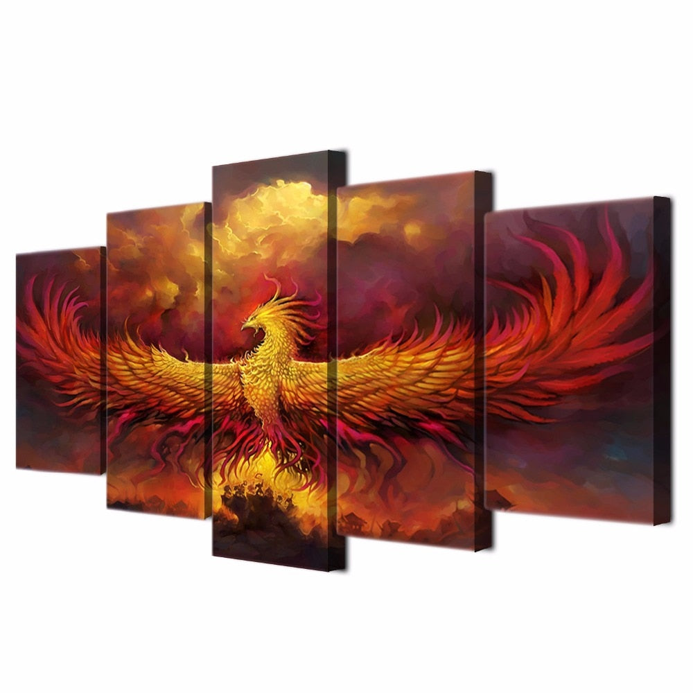 Phoenix Painting canvas art print