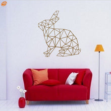 Load image into Gallery viewer, AYA DIY Wall Stickers Wall Decals,Geometric Rabbit  Wall Sticker Type PVC Wall Stickers M42*45cm/L56*60cm
