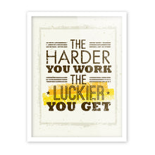 Load image into Gallery viewer, Modern Motivational Typography Work Lucky Quotes A4 Big Art Print Poster Wall Picture Canvas Painting No Frame Office Home Decor
