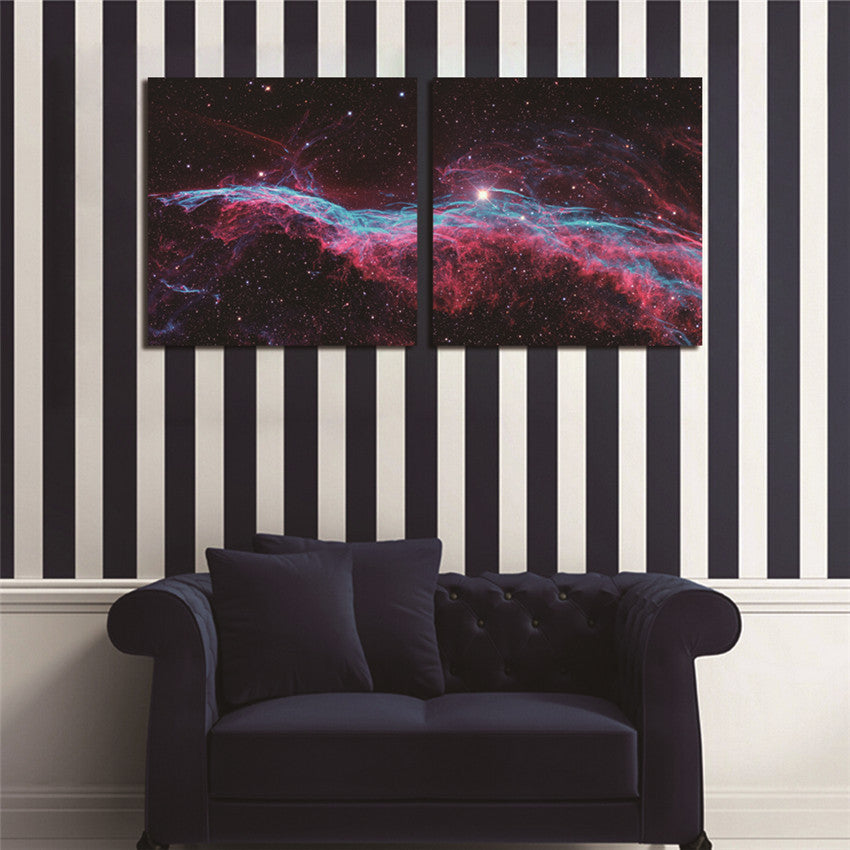 Framed Galaxy Canvas Printings Cuadros Decoracion Wall Pictures For Living Room Modern Paintings Tableau Peinture Sur Toile Hot