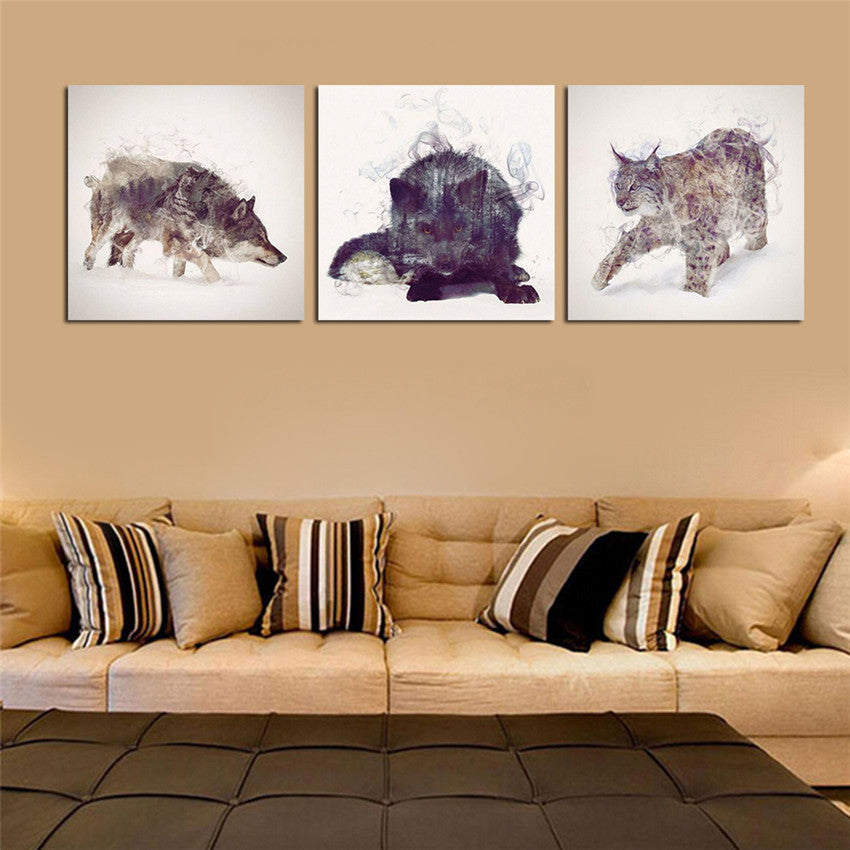 Amazing Animals Canvas Printings For Room Wall Modern Paintings Wall Pictures Tableau Peinture Sur Toile With Frame Hot Gifts