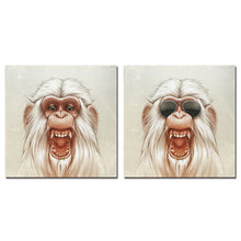 Load image into Gallery viewer, Framed Monkey Wall Pictures For Living Room Ready To Hang Canvas Printing Wall Art

