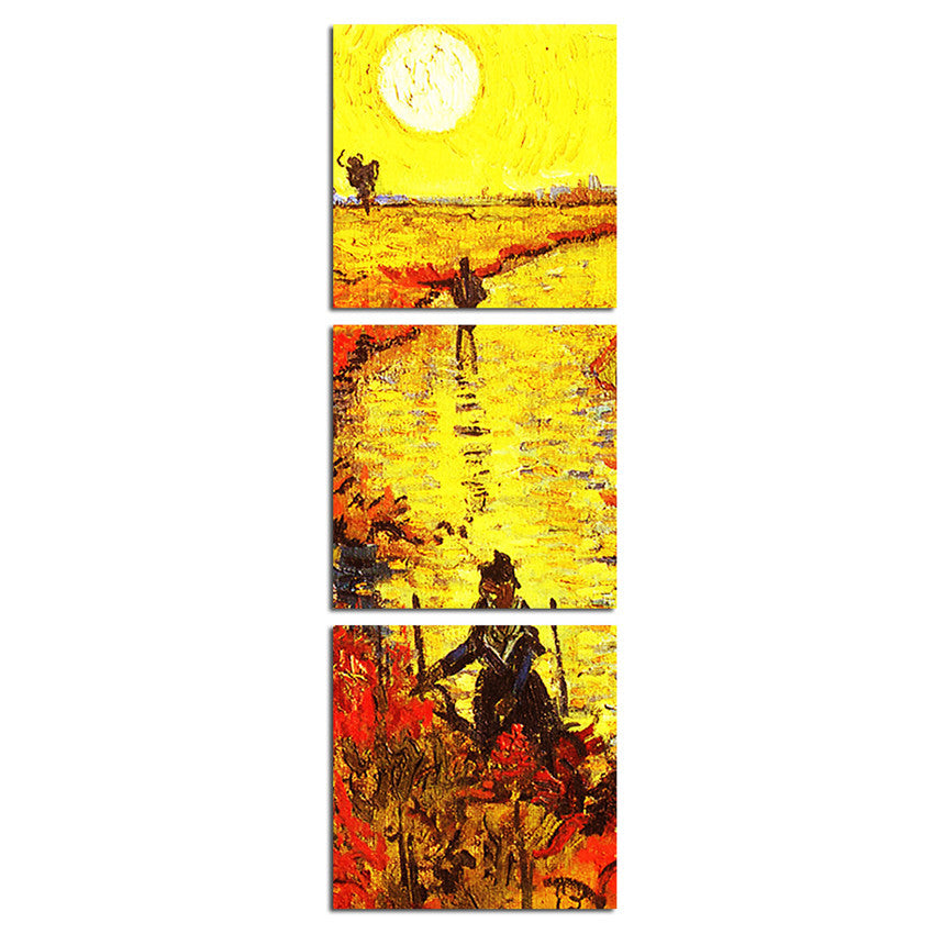 Under The Big Sun Canvas Printings For Room  Wall Picture Tableau Peinture Sur Toile With Frame