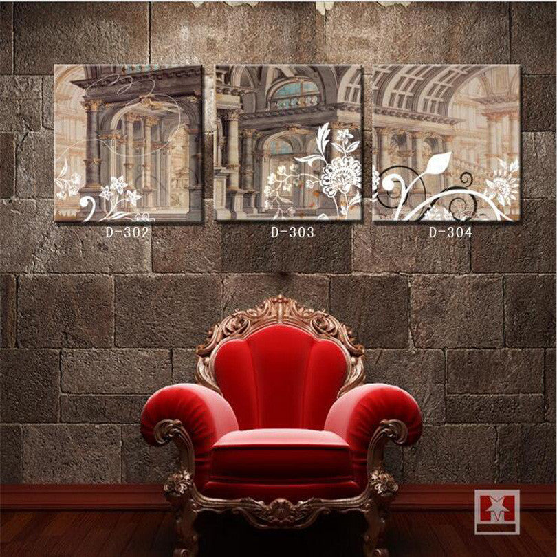 Hot Sale Pattern Wholesale Decorative Oil Painting Imitation Living Room Bedroom Canvas Painting