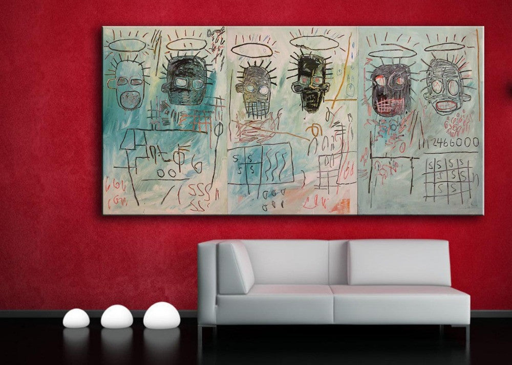 2016 Painting Paintings Six Crimee Jean Michel Basquiat -neo-expressionism For Graffiti Art Print On Canvas For Home Decoration