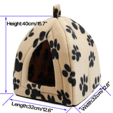Load image into Gallery viewer, Warm Cotton Cat Cave House Pet Bed Pet Dog House Lovely Soft Suitable Pet Dog Cushion Cat Bed House High Quality Products
