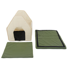 Load image into Gallery viewer, 2016 New Arrival Foldable Pet Cat Cave House Cat Kitten Bed Cama Para Cachorro Soft Dog House Cat Dogs Home Shape Red Green

