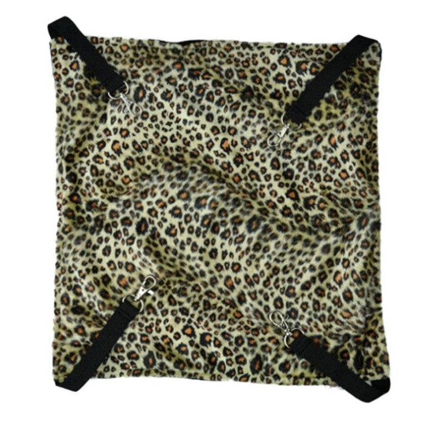New Arrival Zebra Stripe Leopard & Dot Pattern Pet Products Cat Bed Cage Bed Small Pet Hang On Hammock