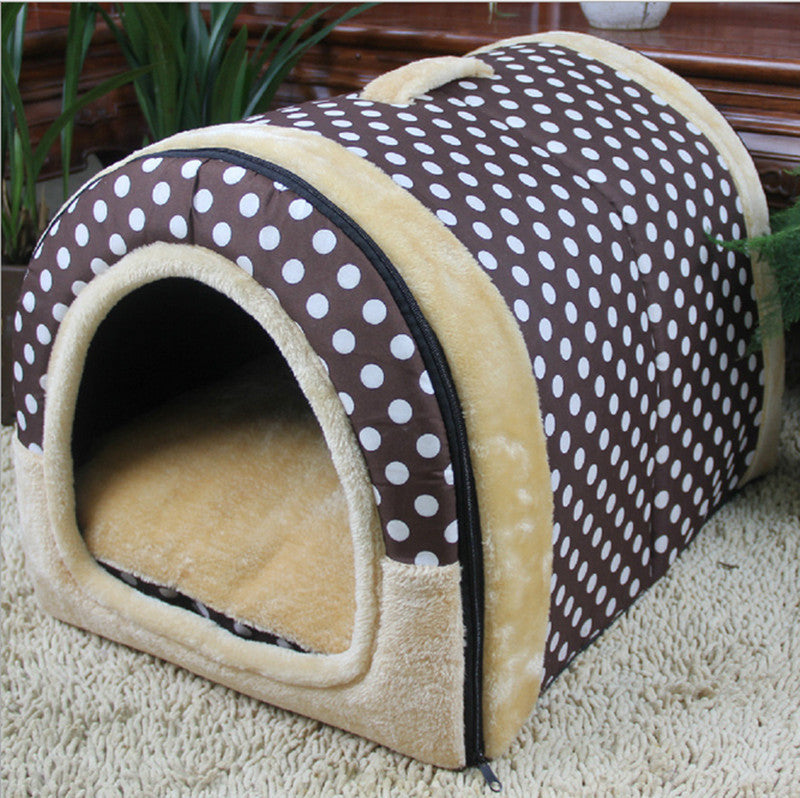 2015 New Fashion Circular House Can Unpick And Wash Dog House Pet Products House Pet Beds for Small Medium Dog GP15102704
