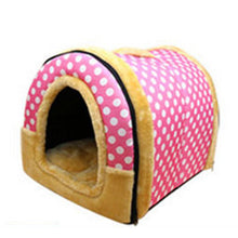 Load image into Gallery viewer, 2015 New Fashion Circular House Can Unpick And Wash Dog House Pet Products House Pet Beds for Small Medium Dog GP15102704
