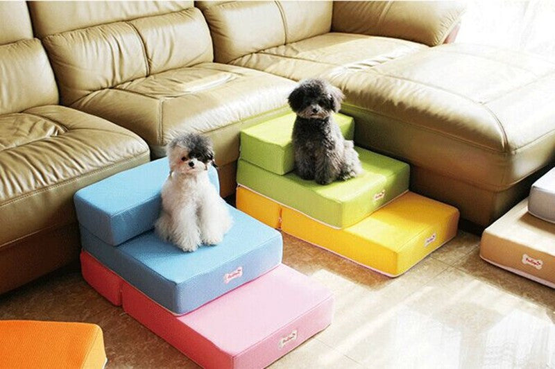 High Breathable Mesh The Stairs Pet Dogs Can Fold Two Flights Of Stairs Can Unpick And Wash 160415-6