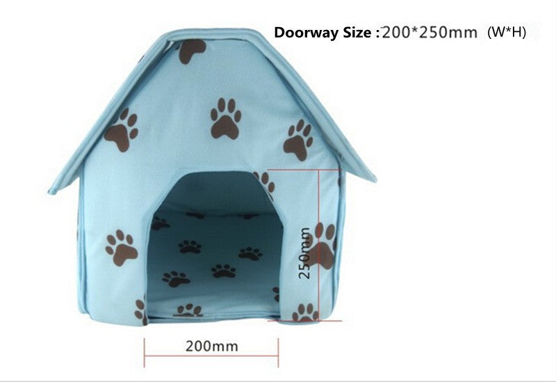 2016 New Arrival Dog Bed Cama Para Cachorro Soft Dog House Daily Products For Pets Cats Dogs Home Shape 6 Color  GP160401-17
