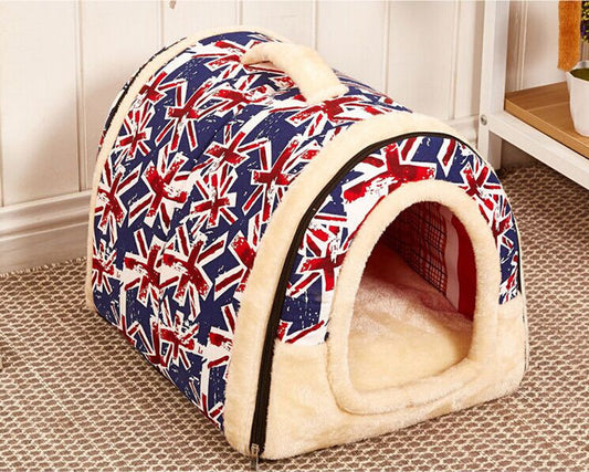 New Fashion Circular House Can Unpick And Wash Dog House Pet Products House Pet Beds for Small Medium Dog GP160107-6