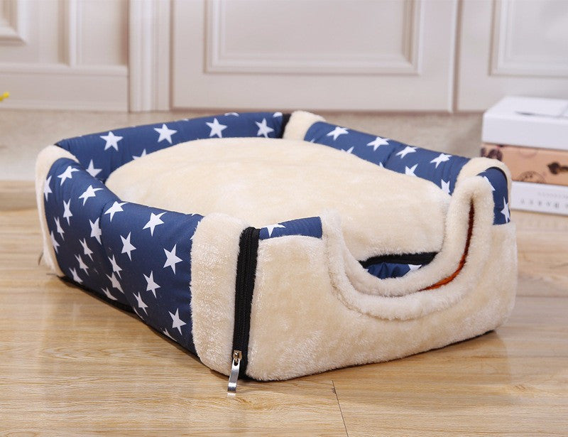 High Quality Dog House With Mat Hot Sale Foldable Pet Dog Bed Cat Bed House For Small Medium-Size Dogs Travling Pet Bed Bag