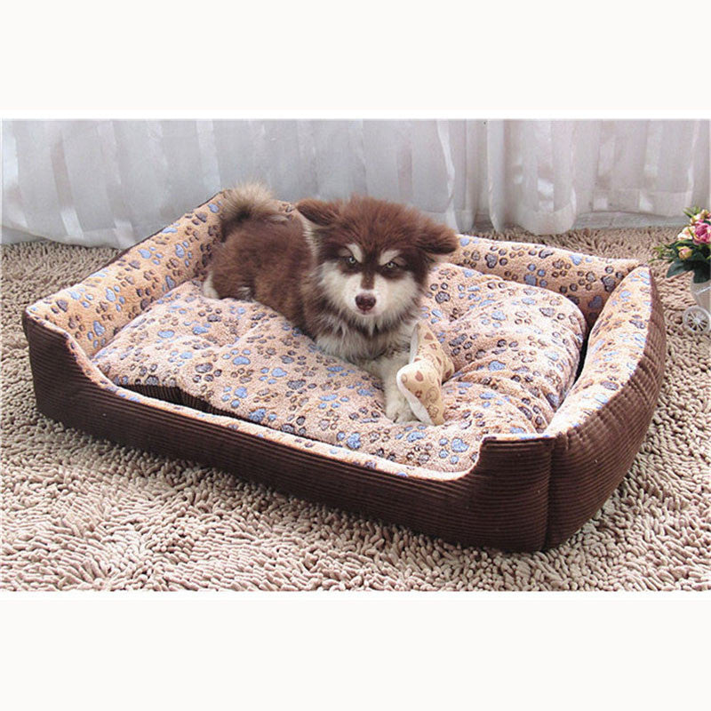 Top Quality Large Breed Dog Bed Sofa Mat House 3 Size Cot Pet Bed House for large dogs Big Blanket Cushion Basket Supplies HP789