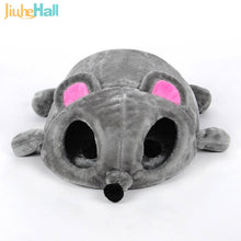 Load image into Gallery viewer, Free Shipping Size 50*40*21CM Cats Bed Cartoon Grey Mouse Shape Bed House For Small Cats Windproof Pet Supplies CLD118
