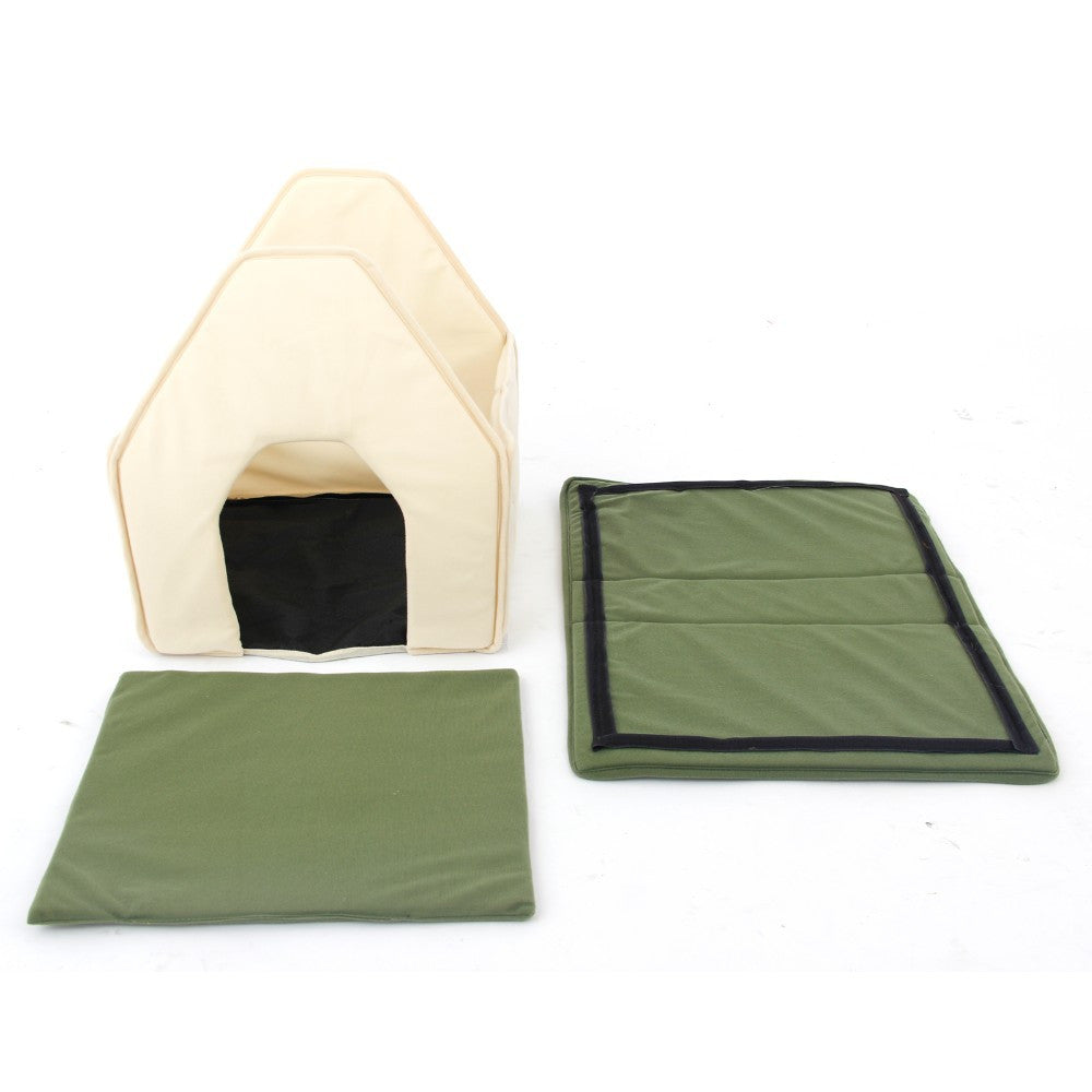 2016 New Arrival Dog Bed Cama Para Cachorro Soft Dog House Daily Products For Pets Cats Dogs Home Shape 2 Color Red Green